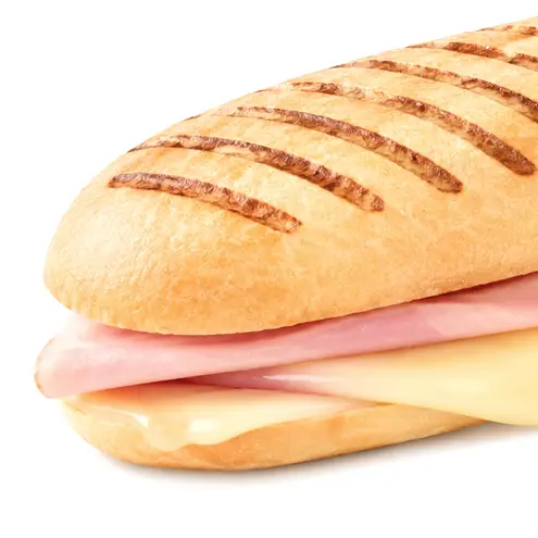 Panini jambon fromage