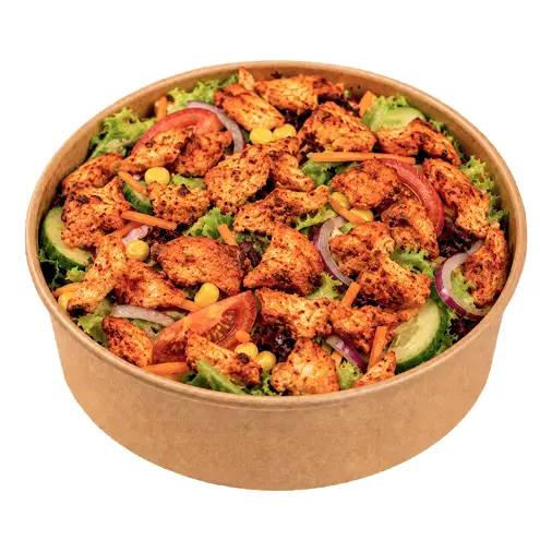 Salade Poulet rôti paprika